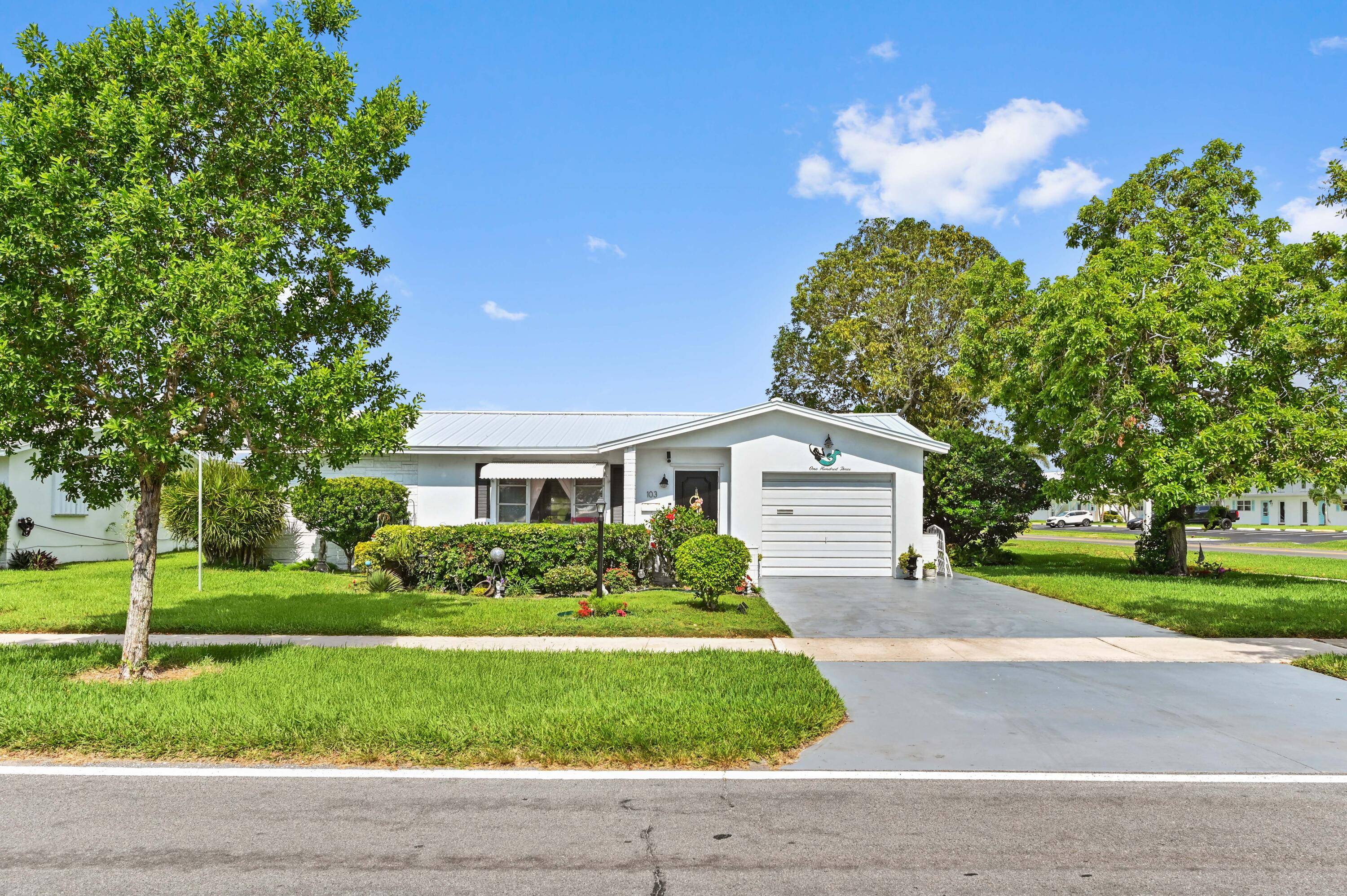 BRAND NEW METAL ROOF ! Welcome to this beautiful Challenger model home, featuring 2 bedrooms, 2 bathrooms, and a versatile den, perfectly situated on a desirable corner lot in the ...