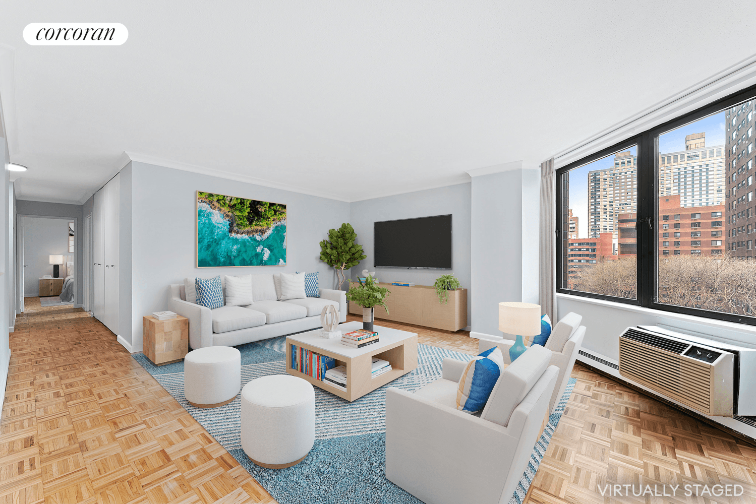 Recently updated 2 bed 2 bath Condo in coveted Ruppert Yorkville Towers.