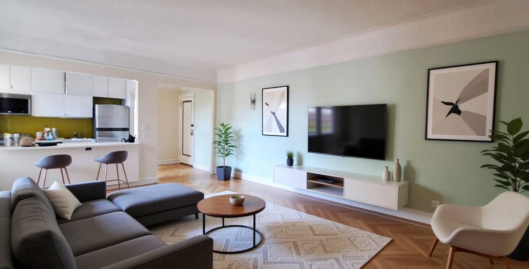 High Floor One Bedroom with Direct Park Views Perched above the treetops with sweeping vistas of The Cloisters, Fort Tryon Park, and Inwood Hill Park, this radiant one bedroom offers ...