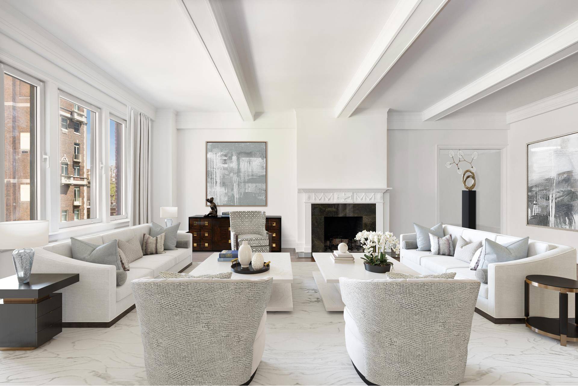 57th STREET, SUTTON AREA, 7 ROOM PREWAR CONDOMINIMUM Apt 7E is a rare find, a pre war condominium on the east side !