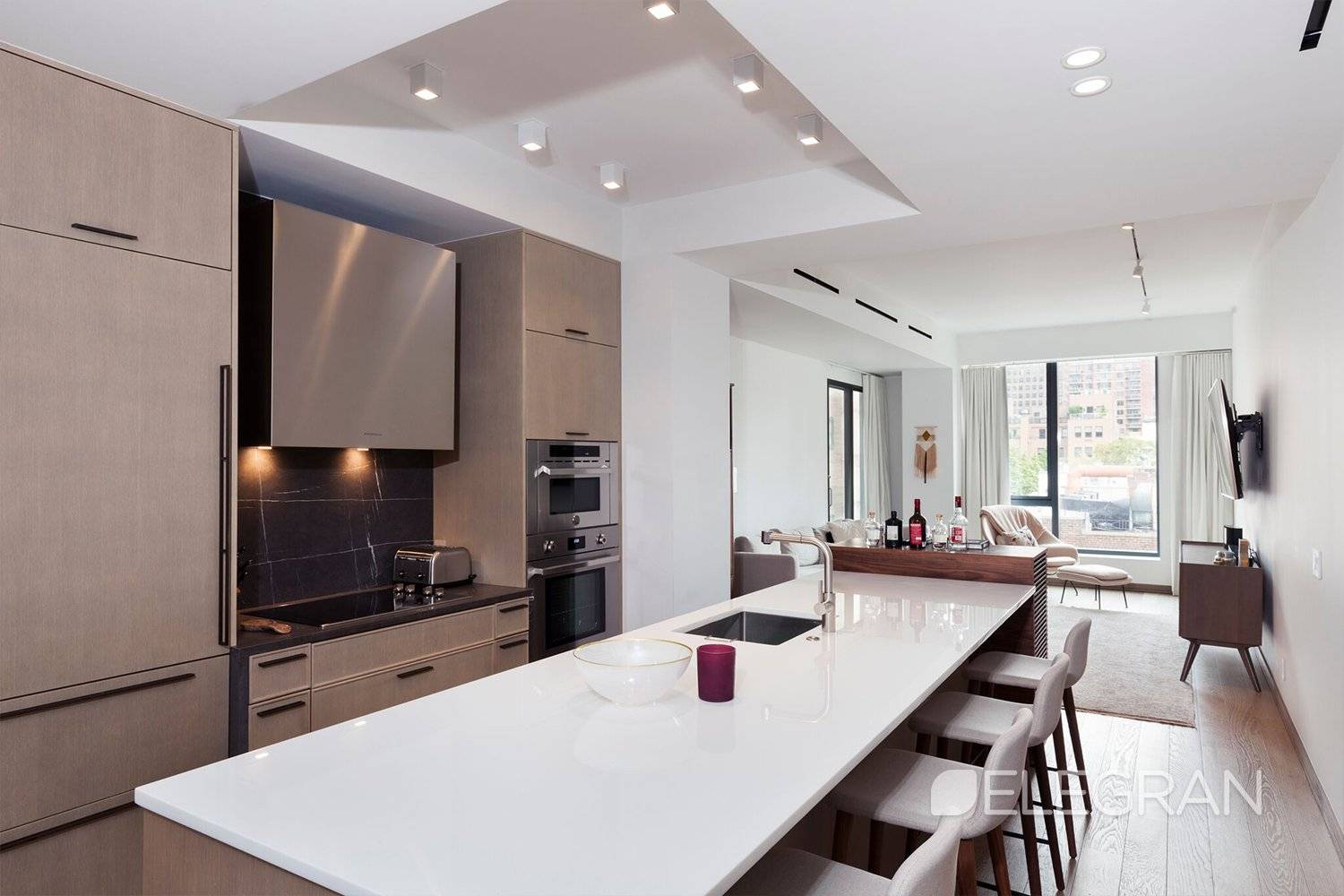3 BEDROOM ? Technically, no, but the custom floor plan lives like one.