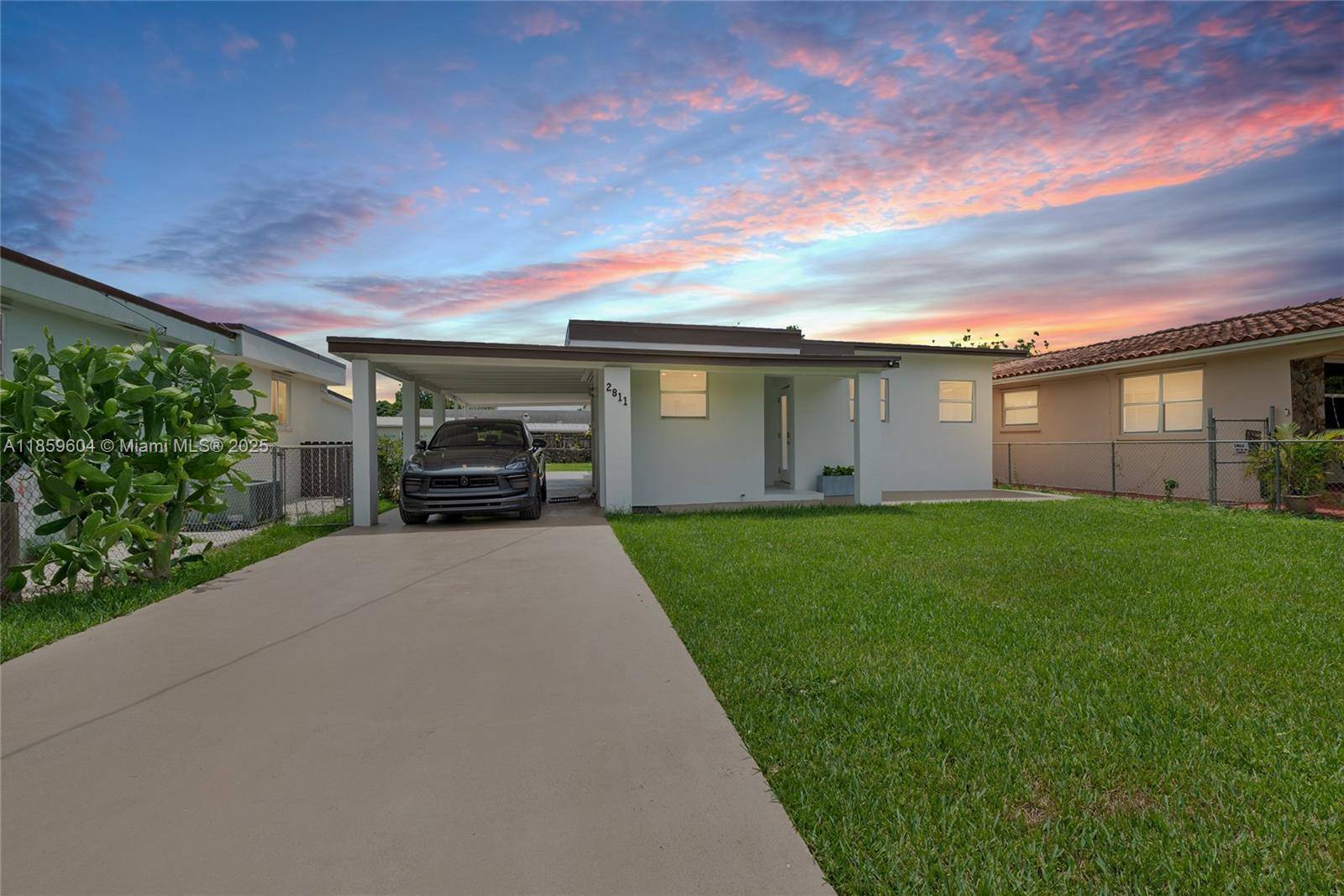 Beautifully remodeled 2 bedroom, 2 bath plus den home combining modern comfort and South Florida charm.