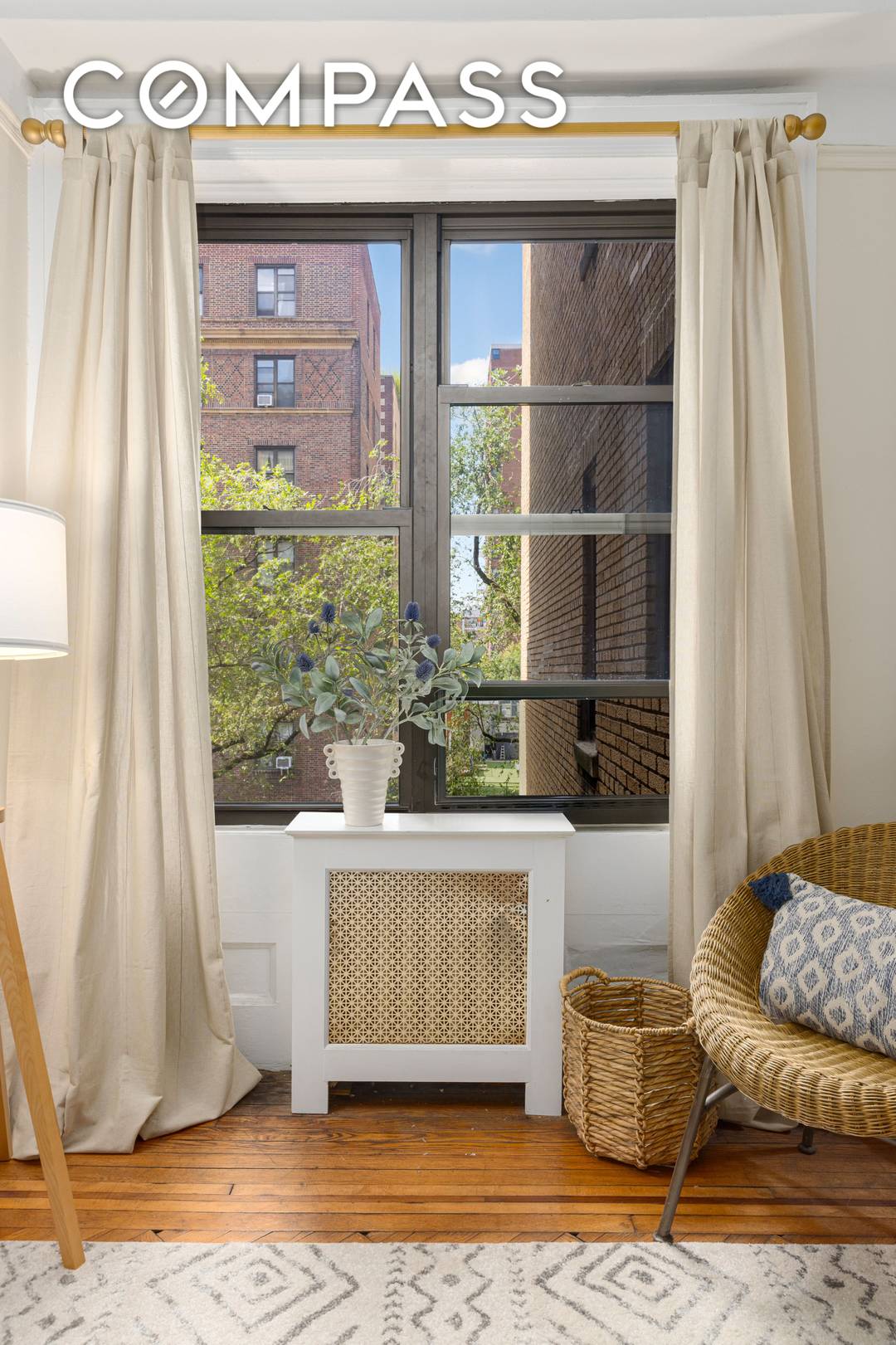 A delightful one bedroom on a gorgeous treelined side street is available for the first time in years.