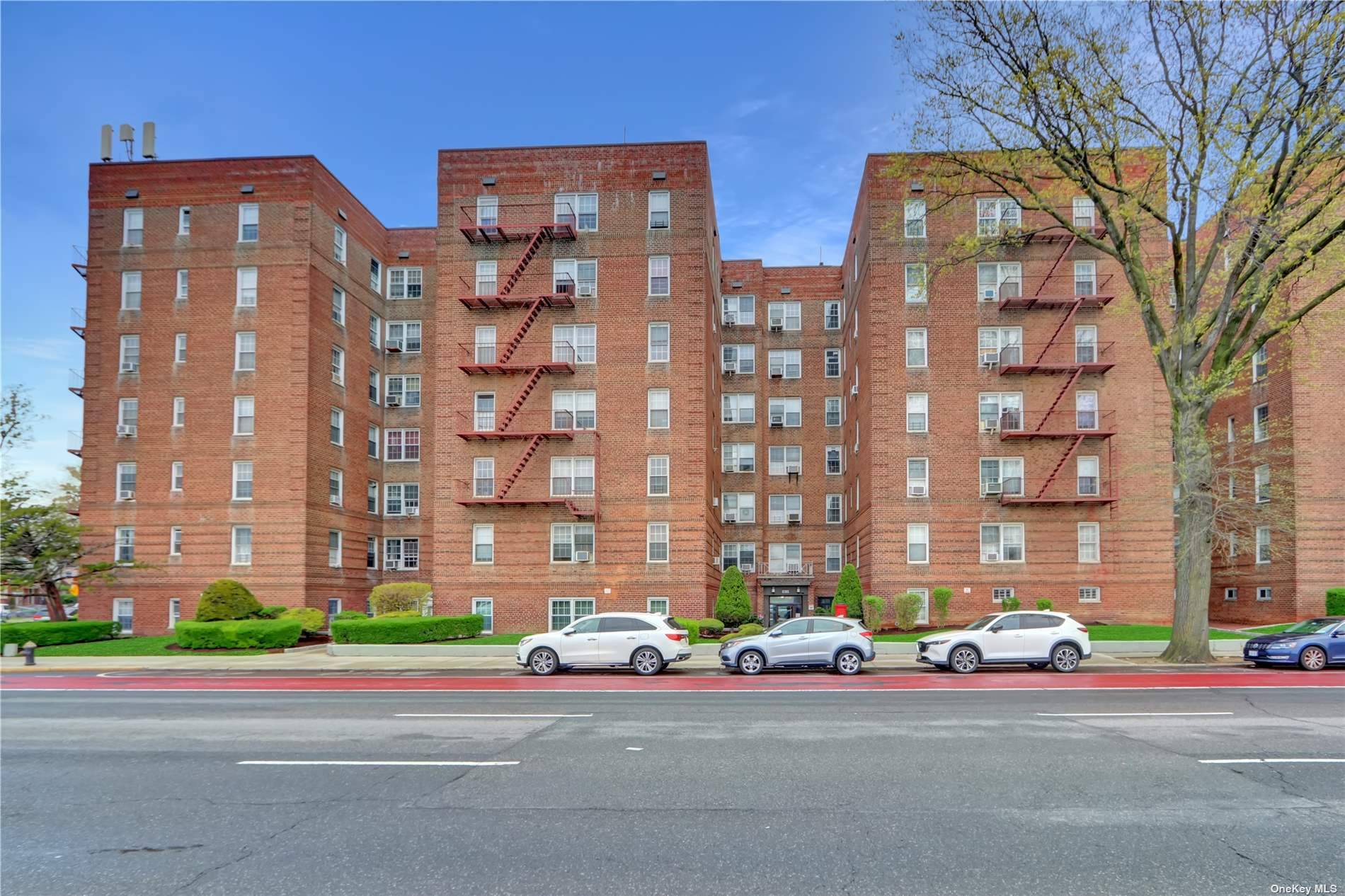 2 bedroom 1 bathroom condo in the heart of Rego Park, apartment features a large living room, many window, hardwood floor, move in condition.