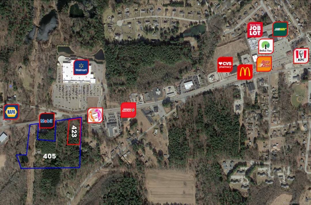 City Water, Septic, and Gas Located across the street from Walmart Supercenter Traffic Count 14, 900 Conceptual Plans for Various Uses Zoning Uses Retail, Self Storage Contractor Bays, Apartments Condos ...