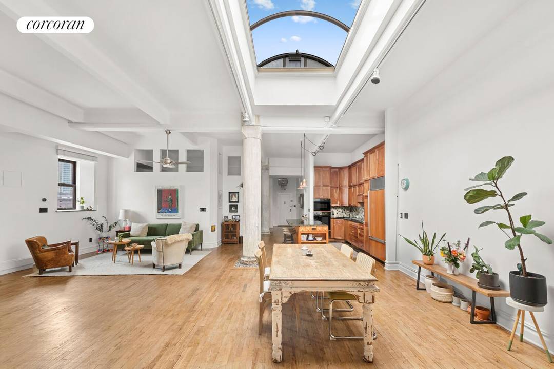 Welcome to LOFT 7E at the historic Eagle Warehouse, a rare opportunity to own an authentic Brooklyn loft woven directly into the borough's architectural and cultural history.