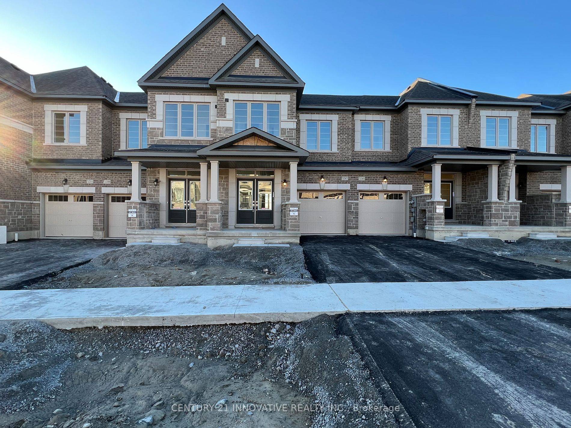 Brand new, open concept 4 bedroom freehold brick Town home in beautiful North Oshawa.