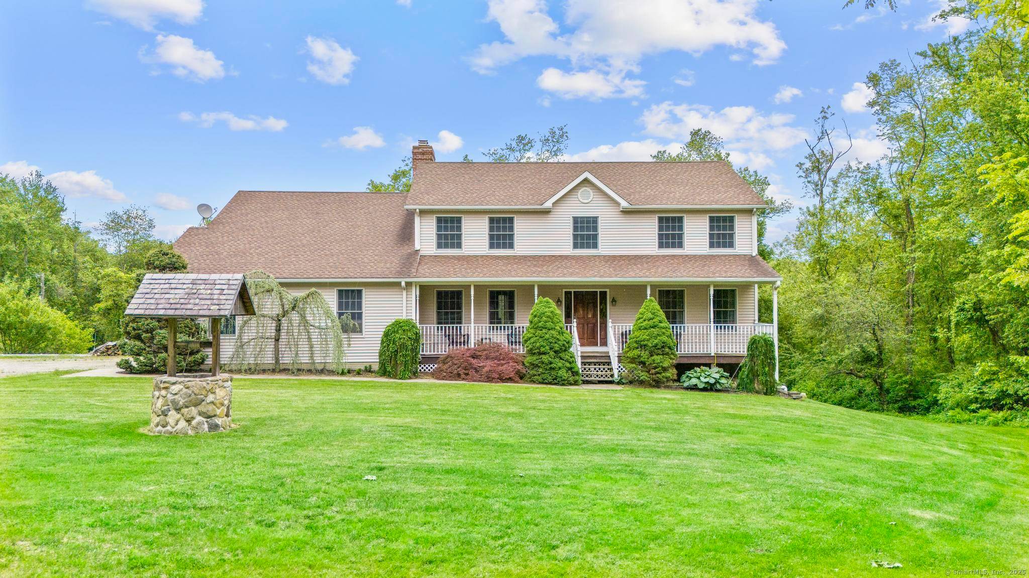 Charming Colonial on Private 3 Acre Lot.