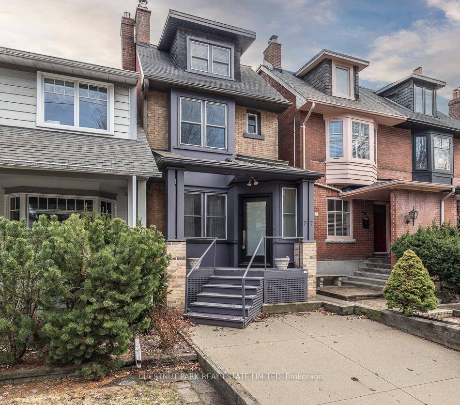 Charming detached 3 storey home in fabulous St Clair Yonge area.