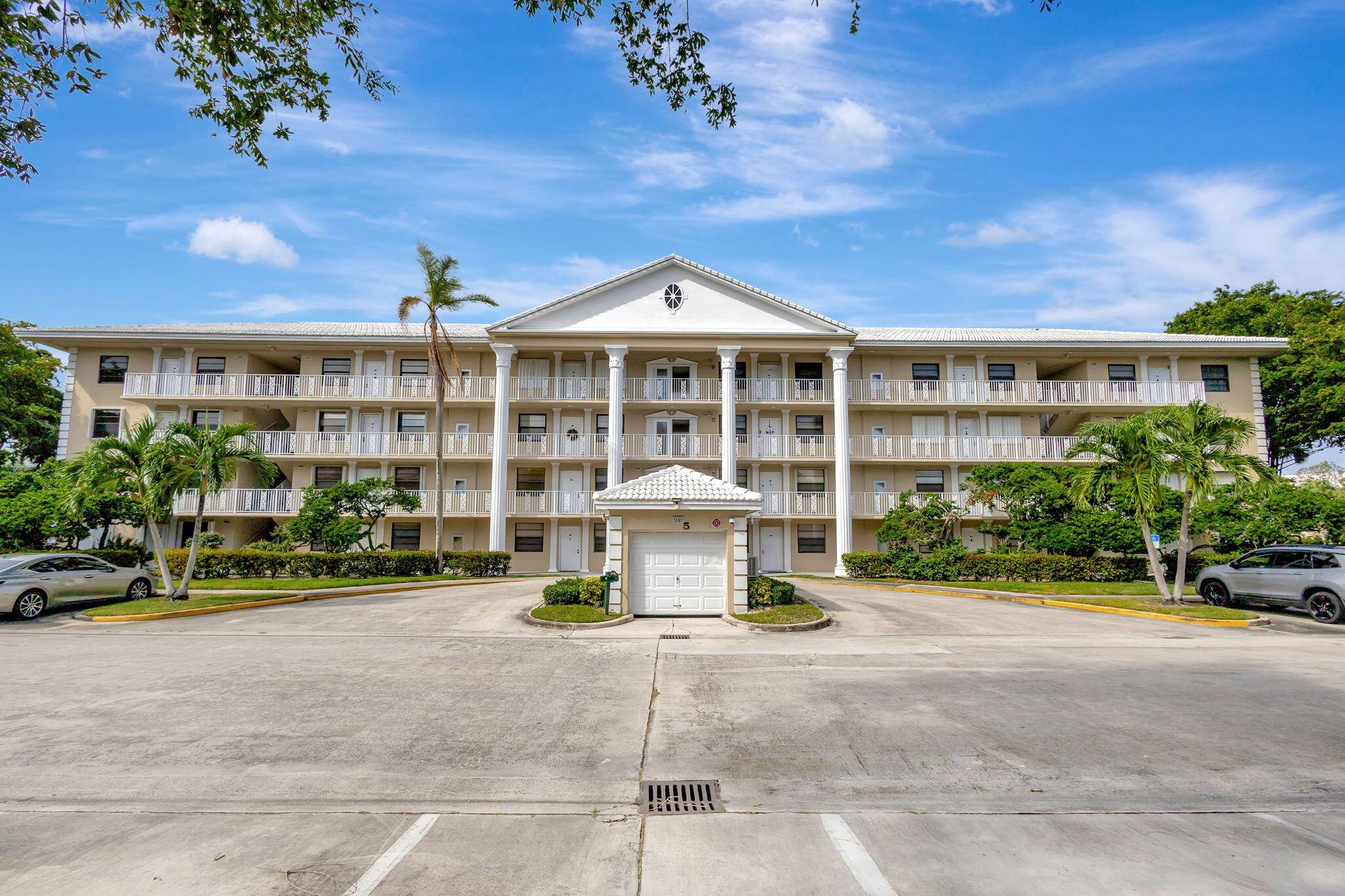 Great buy for this third floor two bedroom, two bath condo with a tremendous amount of living space !