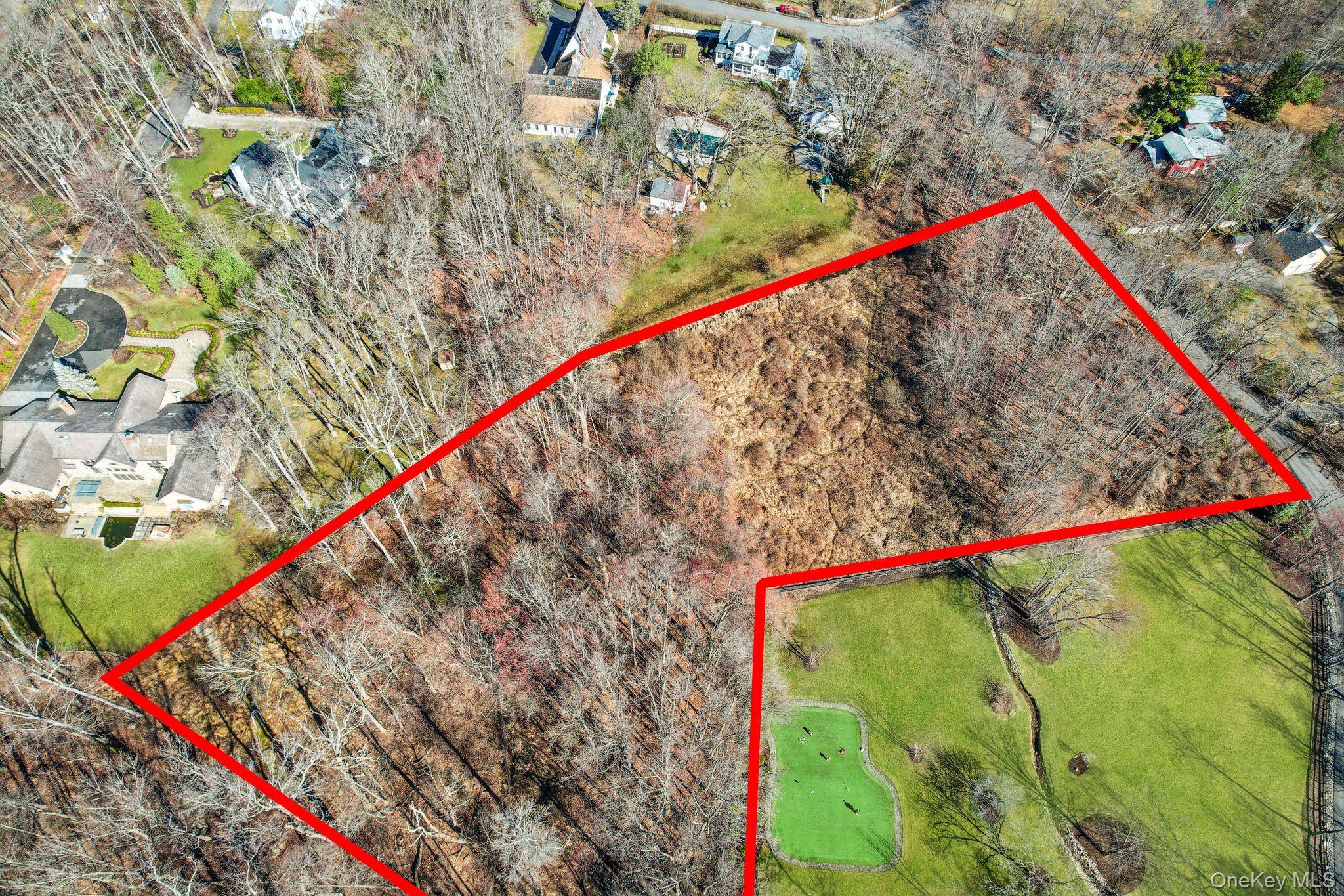 Presenting a truly rare opportunity the only buildable lot currently available in the prestigious Snedens Landing community of Palisades, NY.