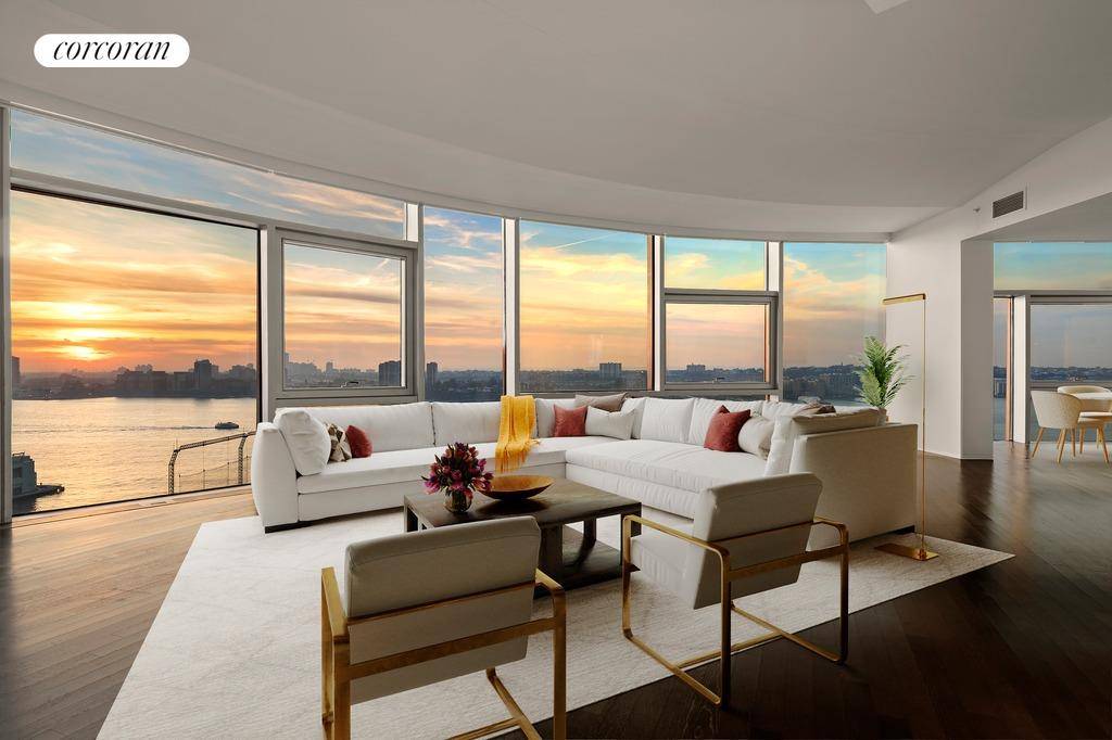 Experience the epitome of luxury living in this stunning full floor penthouse designed by renowned AD100 designer Jennifer Post.