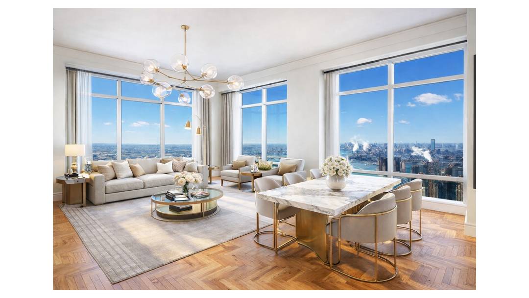 Exceptional 82nd Floor 4 bedroom, 3.