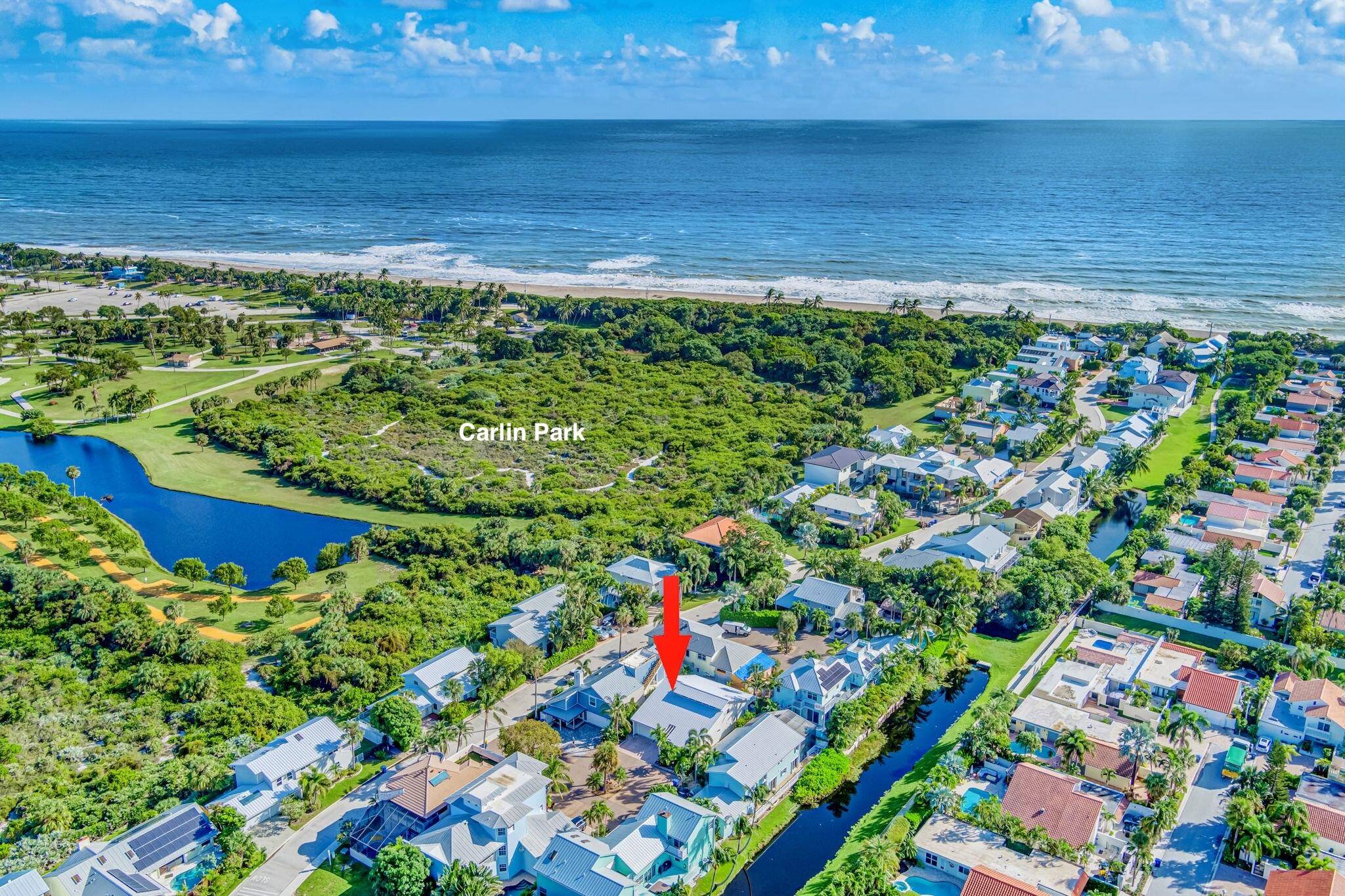 ACROSS FROM the BEACH IN JUPITER discover the charming gated community XANADU BY THE SEA.