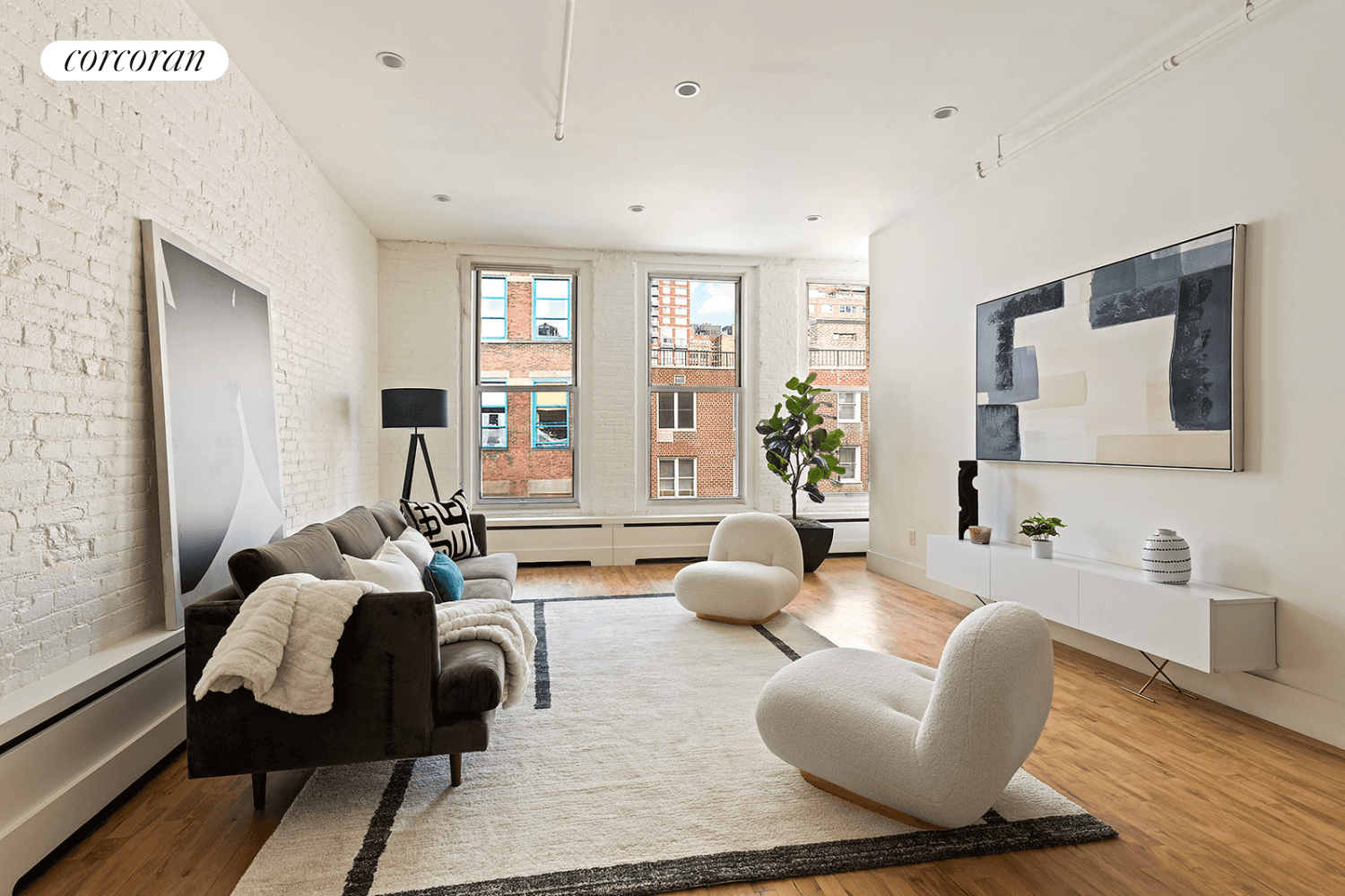 Welcome to 30 West 13th Street, Unit 5C a rare pre war loft beauty in the heart of Greenwich Village !