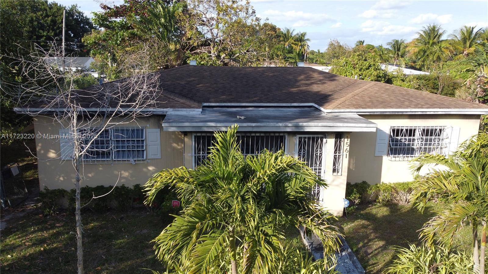 A single family home in Miami offering a unique opportunity to rebuild and customize your dream house.