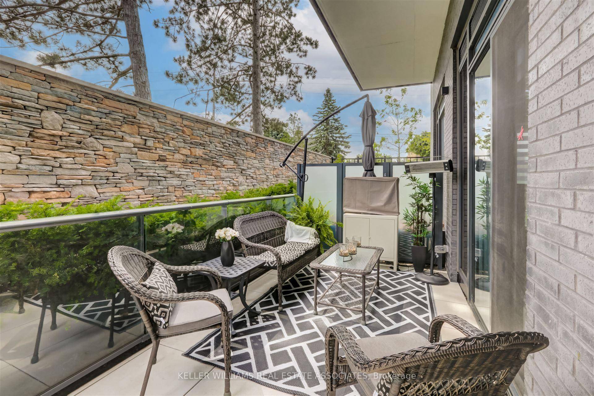 Extremely RARE offering. This spectacular ground floor corner unit features 2 full bedrooms and 2 full bathrooms.