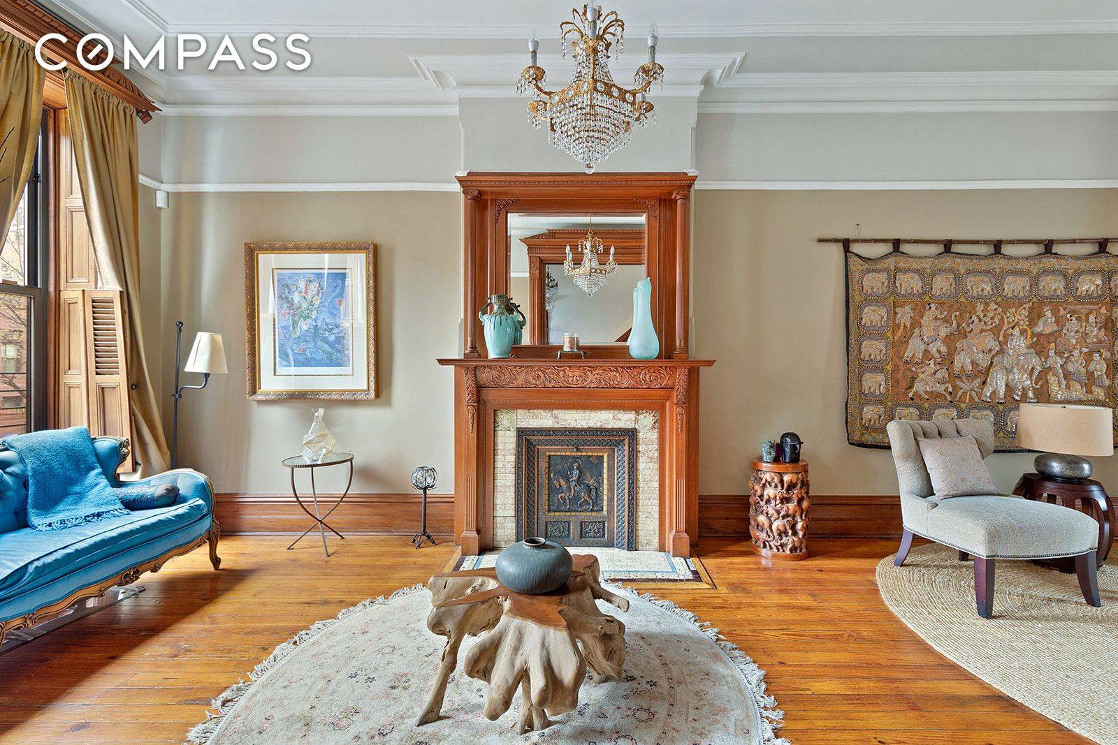 584 Jefferson Avenue is an elegant single family, four story home bedecked in architectural details from top to bottom, retaining just about every embellishment it was built with in 1892 ...
