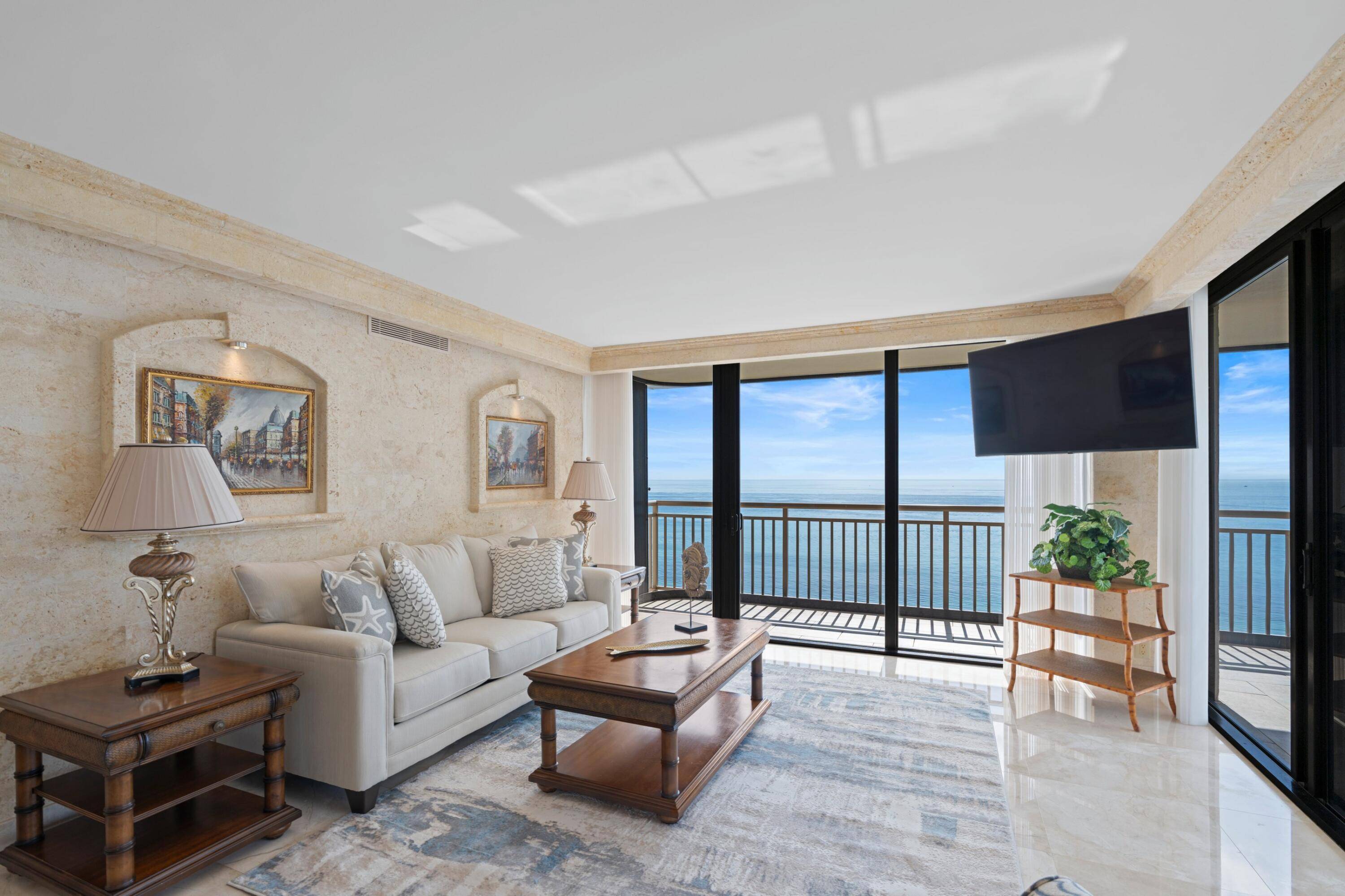 Welcome to the epitome of oceanfront luxury at Penthouse 2 in the coveted Oceantree Condominium, available for annual or extended lease.