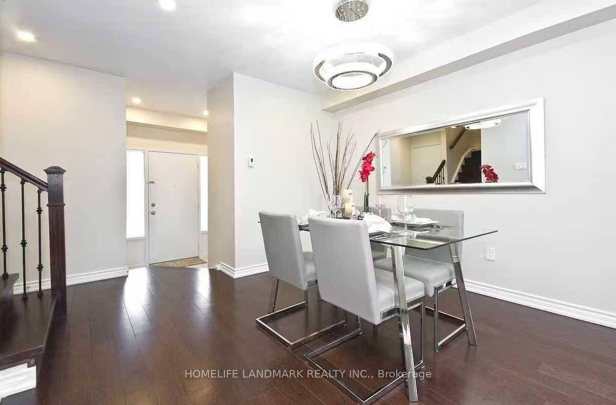 Fully FURNISHED Lovely 3 Bedroom 3 Full Bathrooms Freehold Townhouse In Desirable Location.