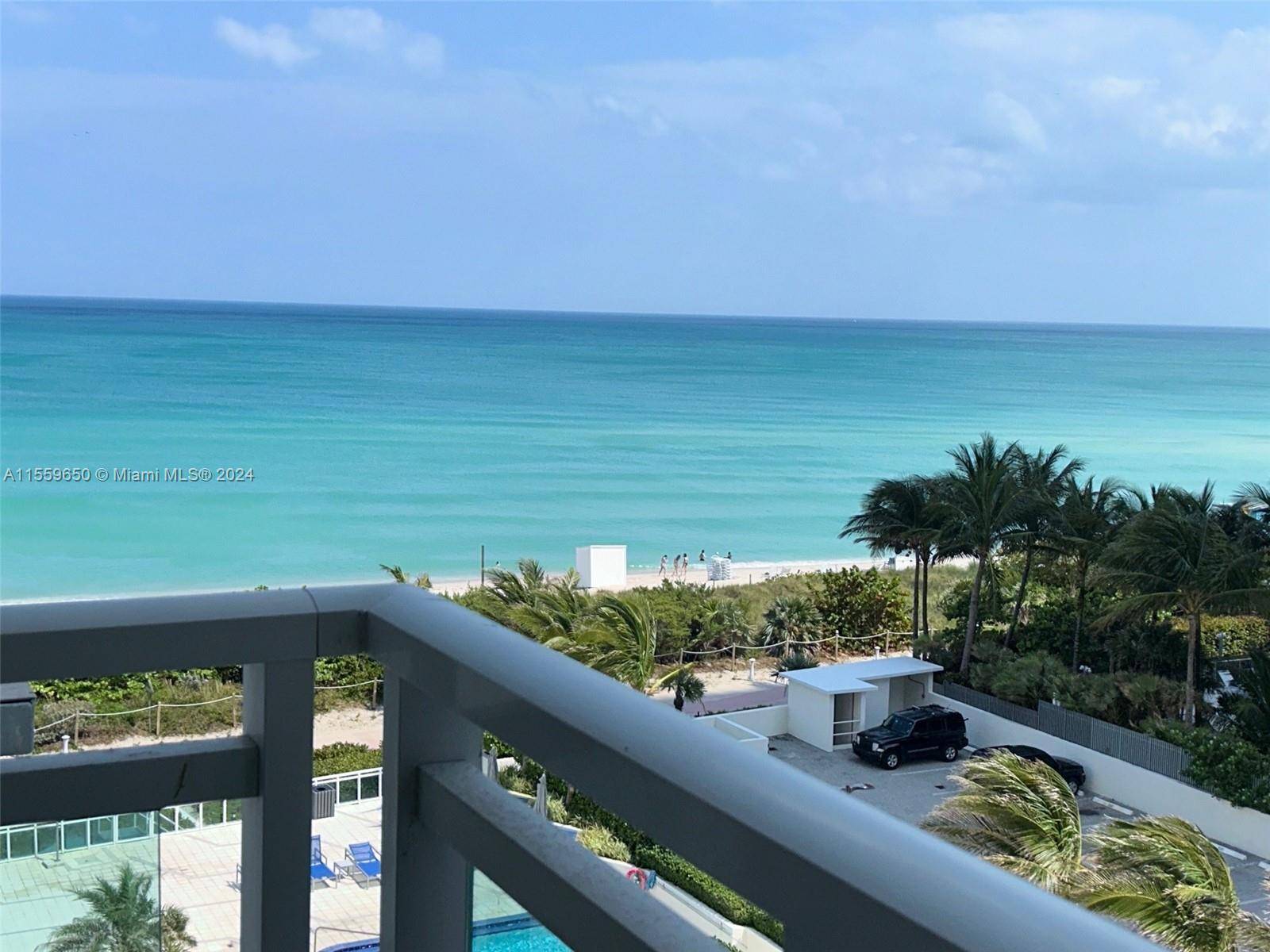 Beautiful Beach Front, 1 bed, 1 bath condo with Ocean Views in the Heart of Miami.