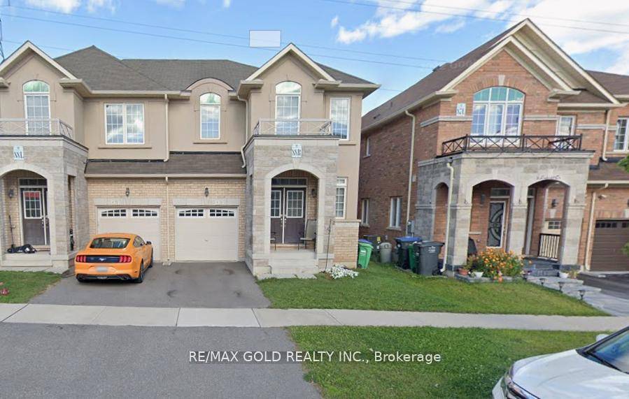4 Bedrooms Semi, Close To Steeles And Mavis, Main Floor Laundry, Strip Hardwood Floors On Main Floor Hallway, Family Room And Living Room.