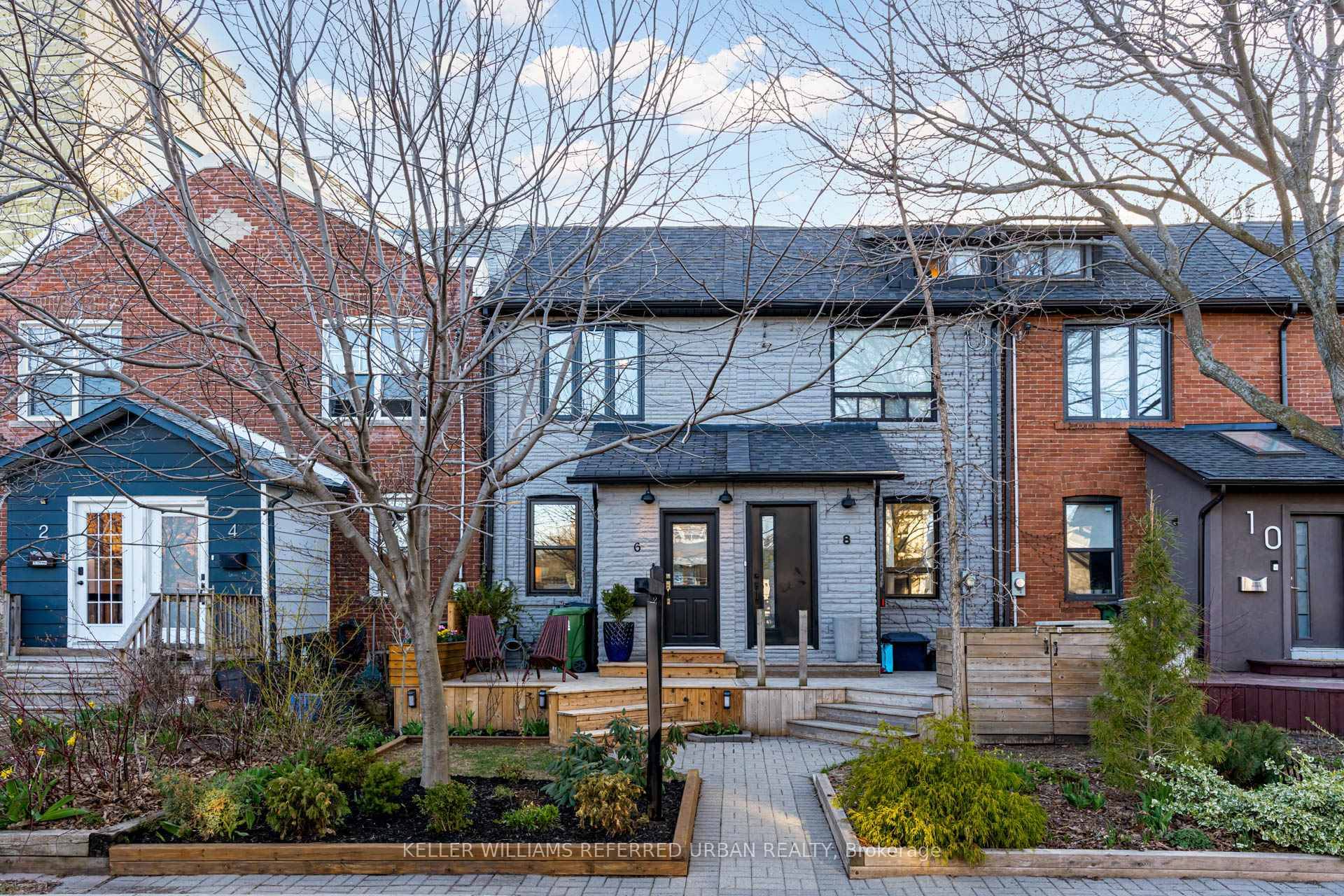 Charming show stopper, renovated and spacious Beach Row House just 60 seconds from the many shops, cafes, restaurants, YMCA, and fantastic schools of the upper beach.