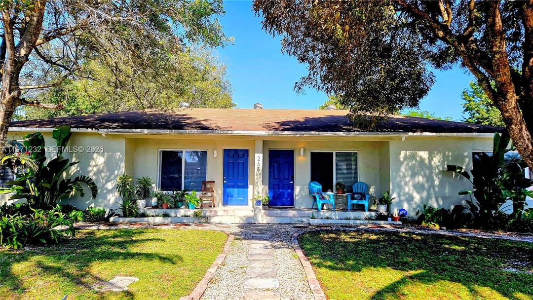 Fully renovated, income producing duplex with separate cottage, located close to Barry University.