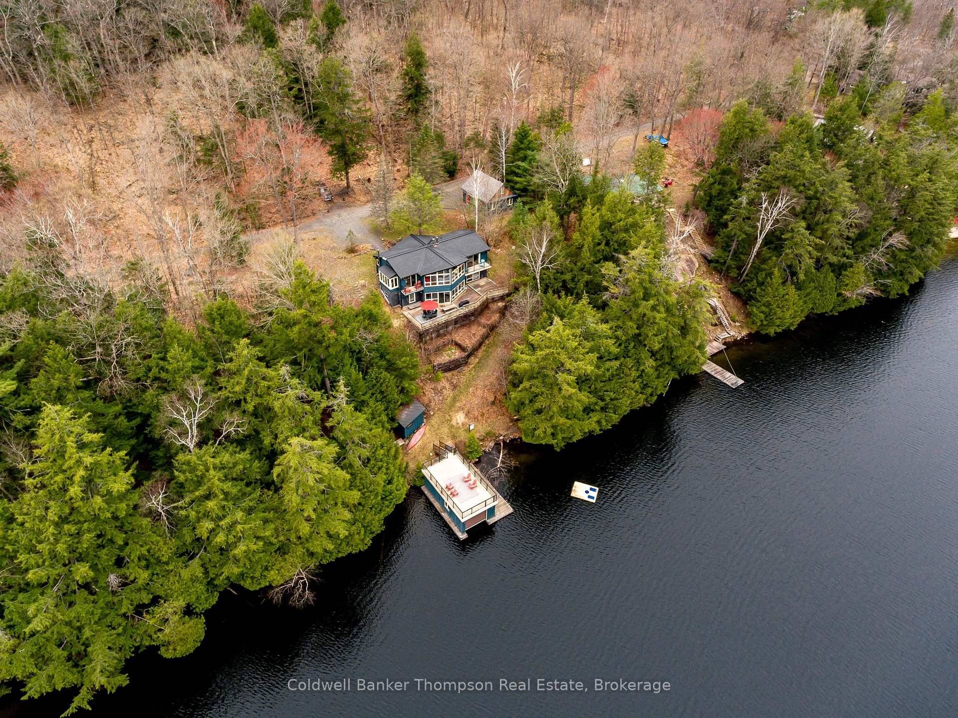 Escape to the shores of stunning Skeleton Lake with this year round home or cottage offering everything you need for lakeside living.