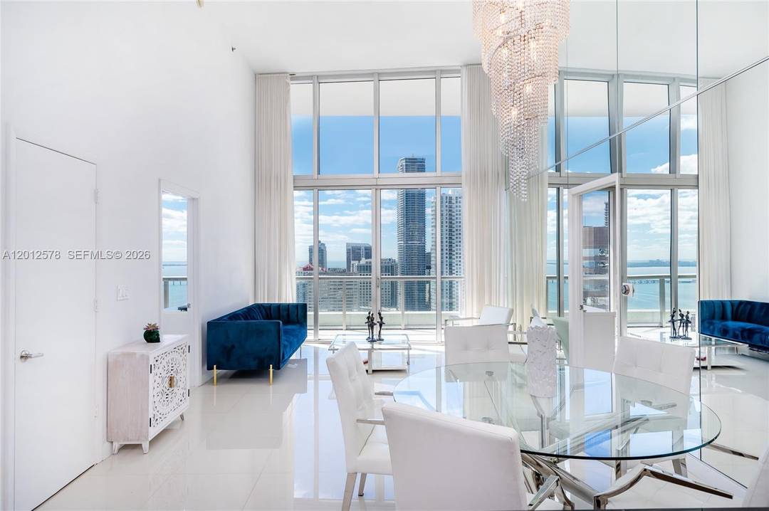 Experience refined, high rise living in this exceptional double height residence at Icon Brickell Tower II.