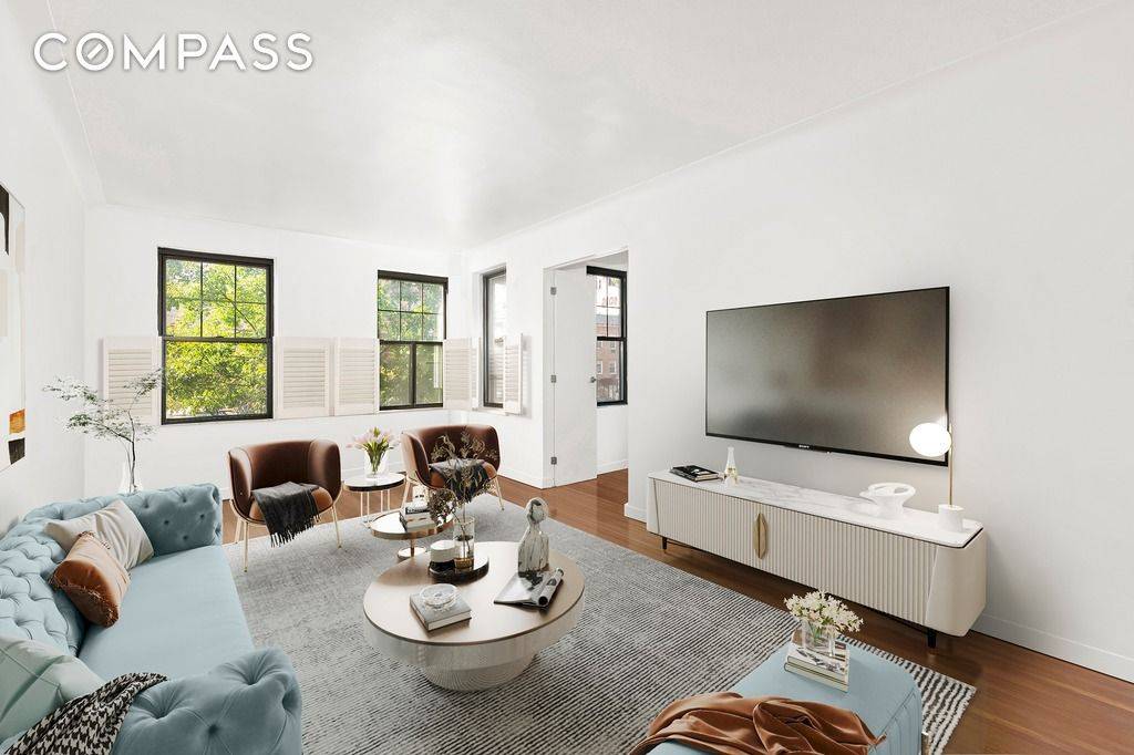 Tucked away in a serene gated village enclave, this expansive three bedroom, two bathroom abode offers old world charm with contemporary upgrades.