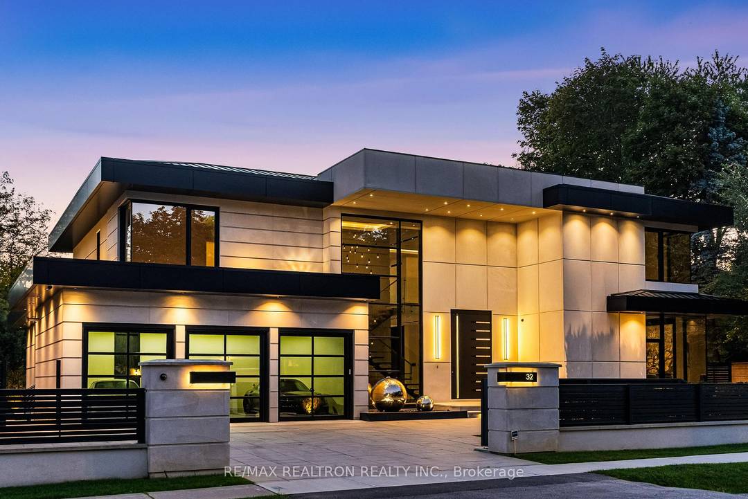 Gated Modern Masterpiece in Prestigious Bayview Glen.