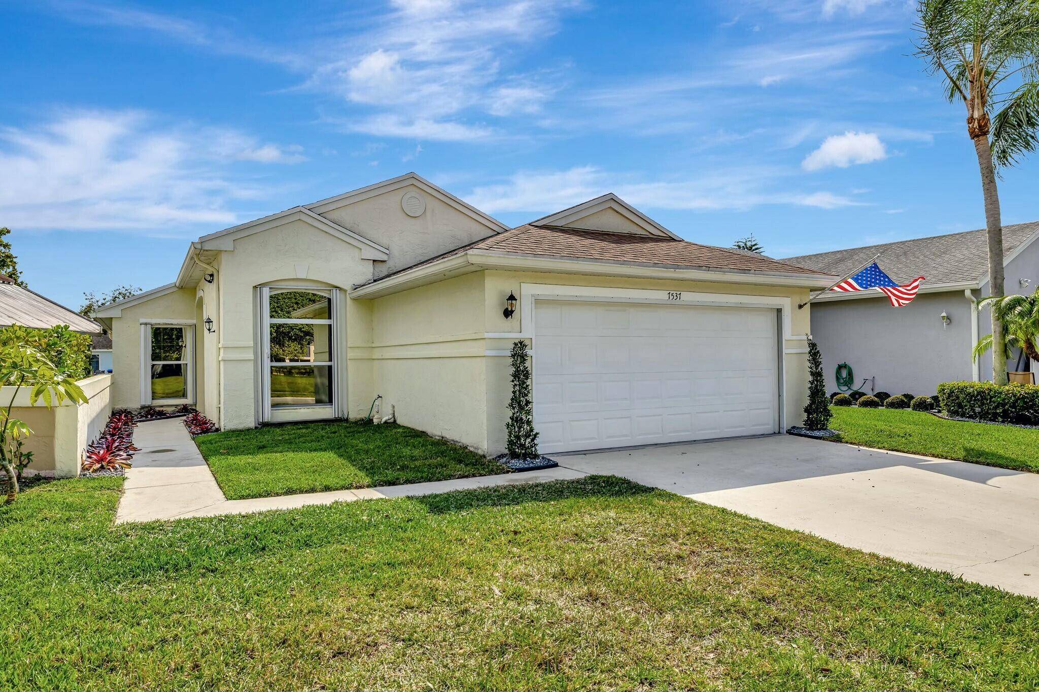 Discover the perfect blend of charm and tranquility in this beautifully maintained lakefront home nestled in a desirable 55 community with a low HOA !
