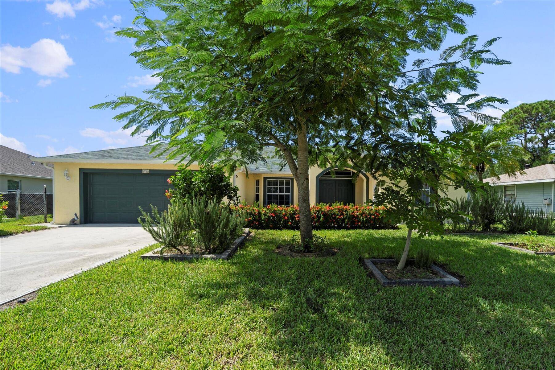Well maintained three bedroom two bath CBS home.