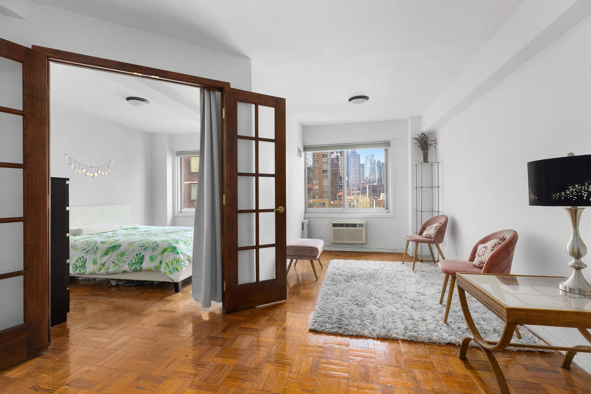 Own a piece of New York City in this beautifully converted one bedroom apartment with stunning south facing views.