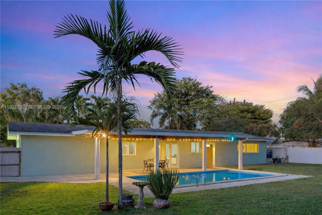 Welcome to 9340 SW 178 Street a beautifully updated 4 bedroom pool home that blends modern comfort with true South Florida living.