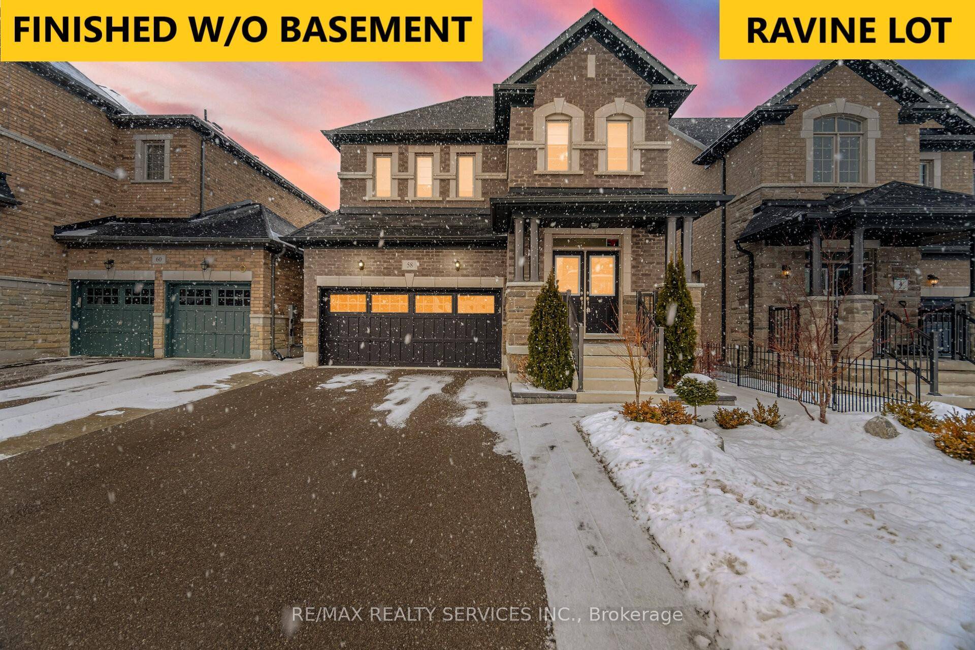 W O Finished Basement amp ; Ravine Lot Executive Luxury Greenpark Built Stone Elevation House In Prestigious Southfields Village Caledon Community !