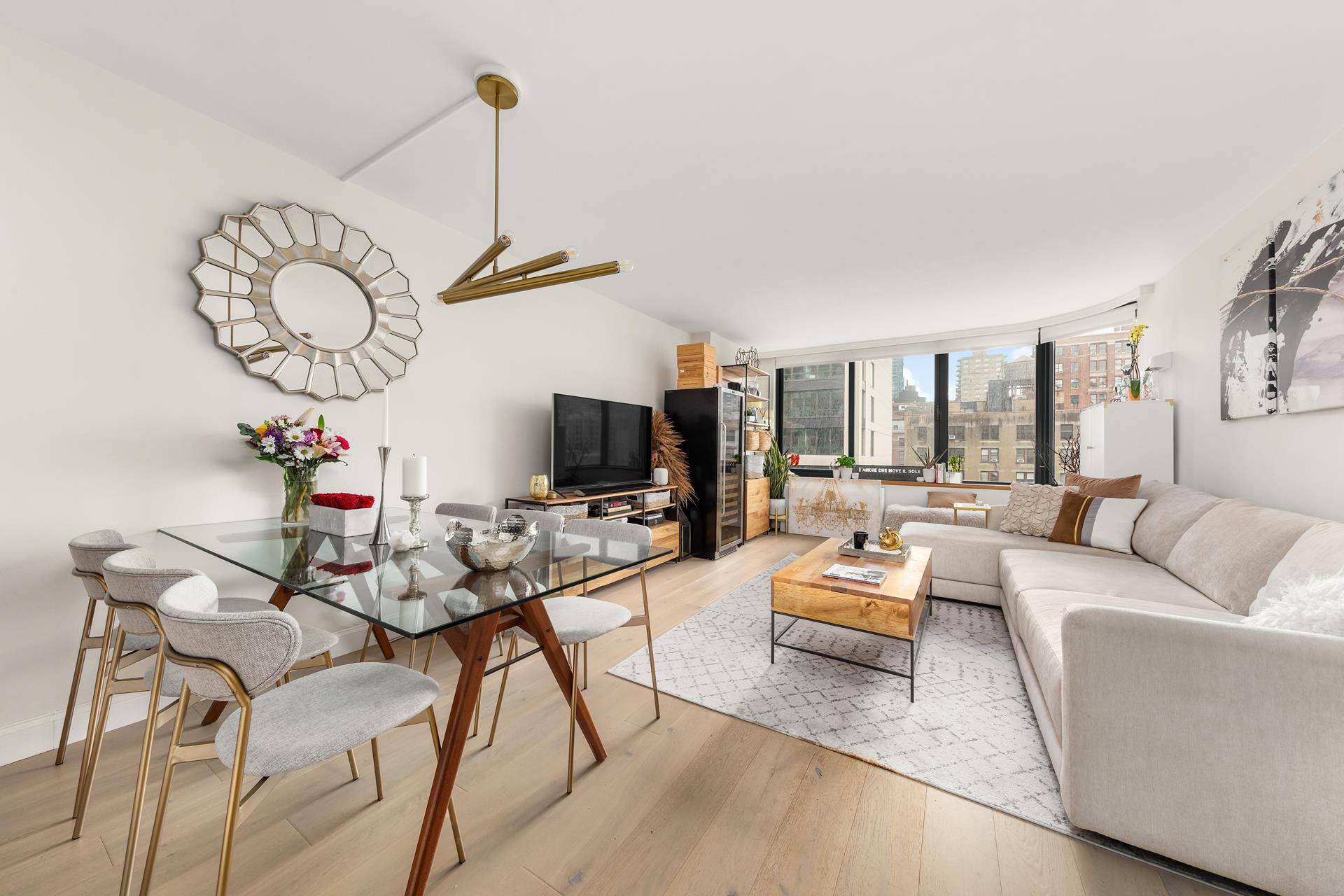 Welcome to this impeccably renovated, sun drenched two bedroom, two bathroom home at The Alexandria Condominium, located at 201 West 72nd Street on the northwest corner of Broadway.