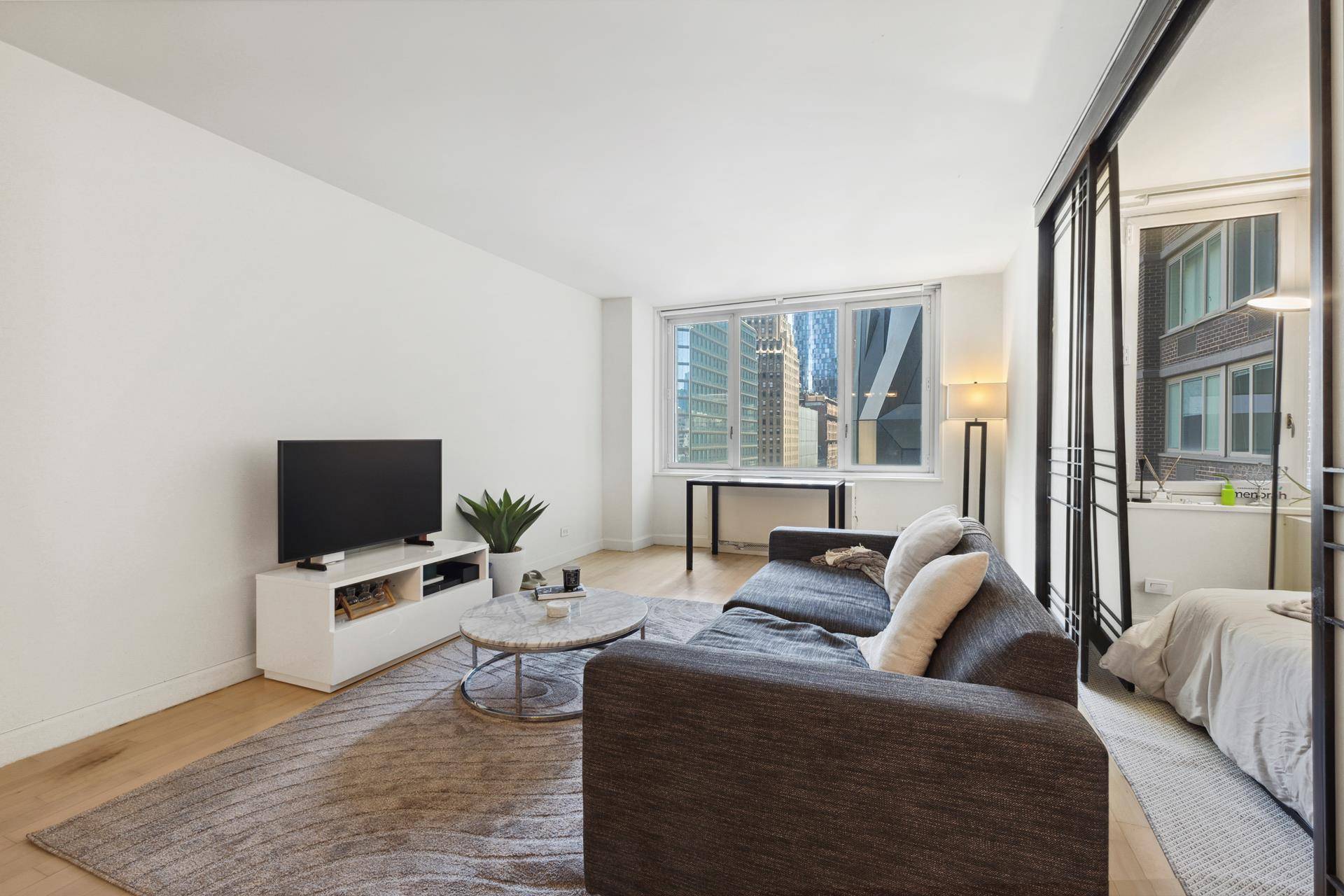 Welcome to a beautifully designed 1 bedroom in one of Manhattan's most sought after full service condominiums.