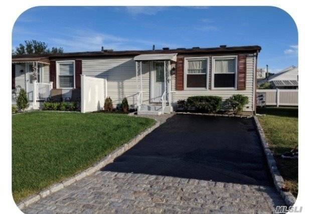 Nice size 1 bedroom, 1 bath ranch style semi attached Ranch, wood floors, slider with deck off back.