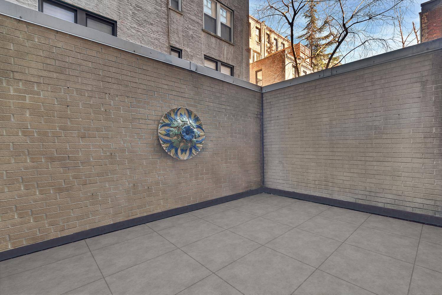 A unique and spacious, extremely quiet, lofted triplex in the historic pre war Pythian condominium.