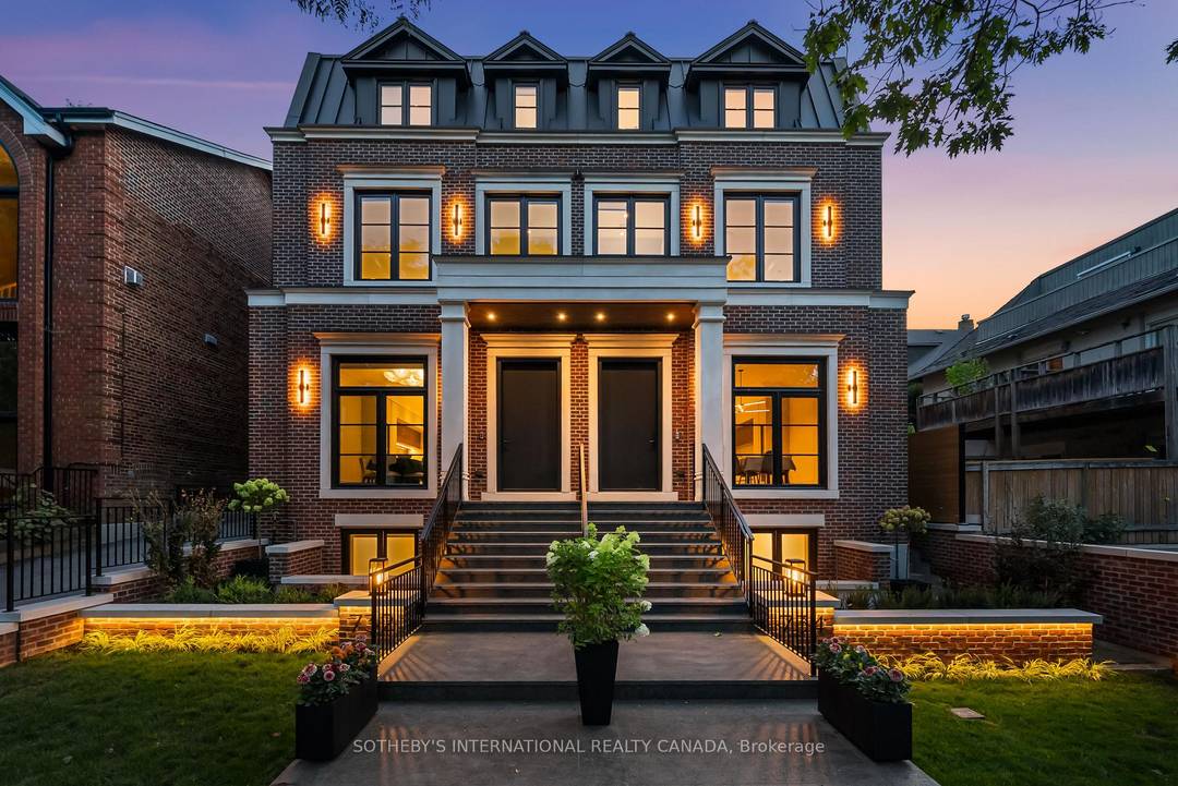 Built in 2025, this brand new bespoke luxury residence in affluent Forest Hill is quietly situated on top of Upper Canada College campus.