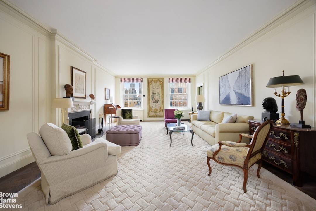 Park Avenue Grandeur with Exceptional Scale and Open Views This sprawling prewar residence offers nearly 3000 square feet of elegant living space, spanning two corners with three open exposures East ...