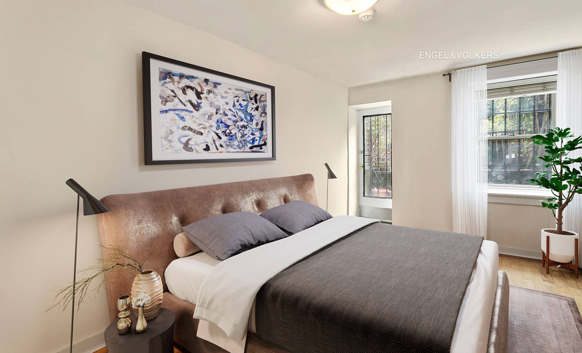 Lovely West Village Retreat Renovated Full Floor One Bedroom with Private Patio in the Heart of the West Village Discover a rare gem in this renovated full floor residence, with ...