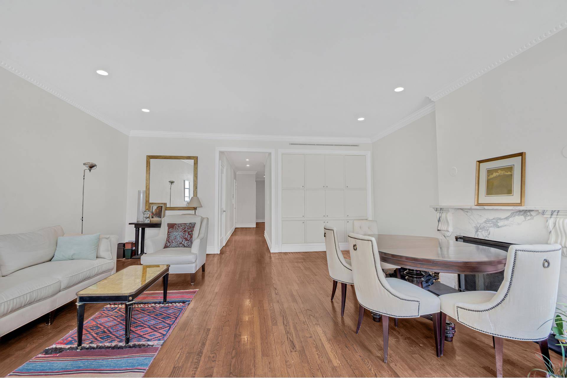 Welcome to this exceptional full floor 2 Bedroom and 2 Bathroom residence located on the 4th floor of a beautiful pre war limestone mansion, a half of a block off ...