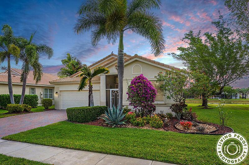 Nestled in the prestigious active 55 community of Venetian Isles, this meticulously maintained 3 bedroom, 2 bath lakefront home with 2 car garage features an open floor plan, double door ...