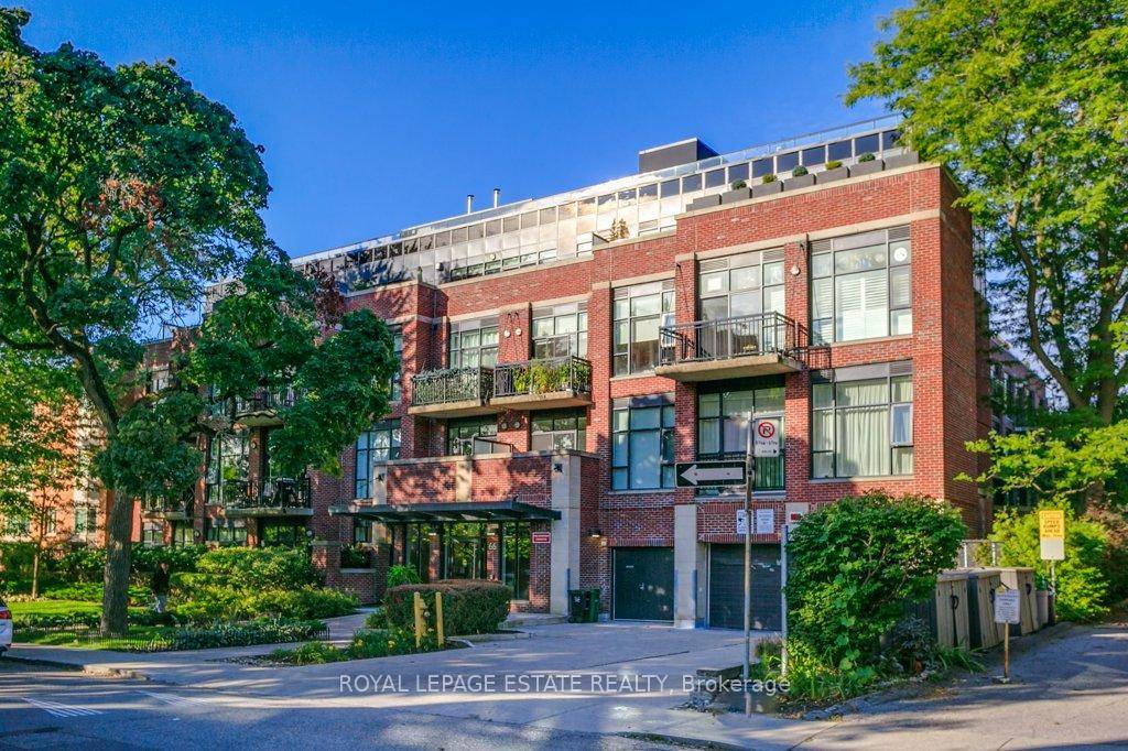Stunning penthouse in The Kew located on a quiet side street south of Queen just steps to the beach.