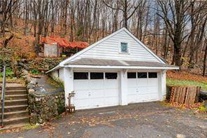 This lot houses the two car garage that accompanies the two family home at 514 South Main Street, Naugatuck.