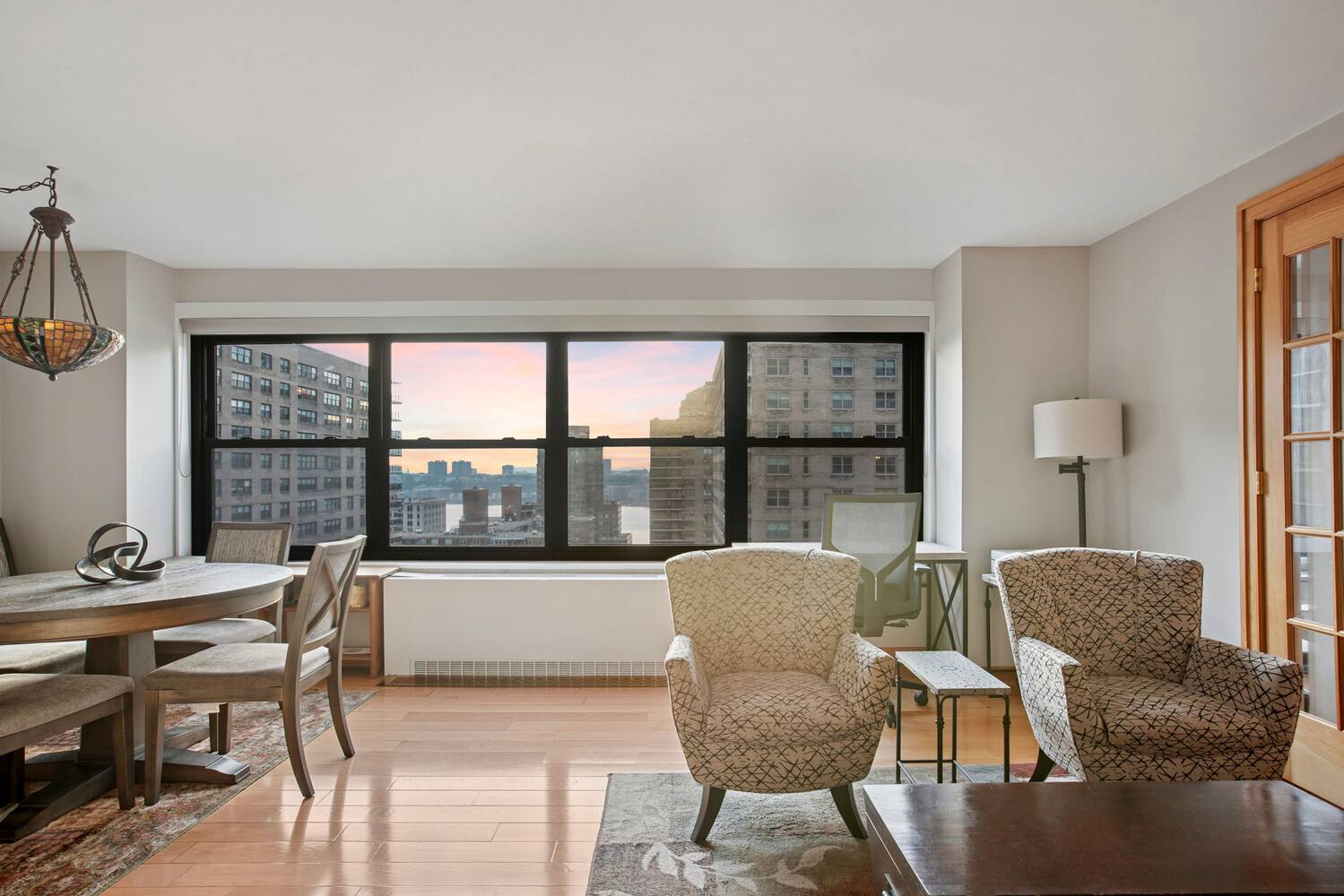 Residence 24GH at the distinguished 160 West End Avenue presents a rare and sophisticated opportunity a thoughtfully combined and fully renovated home where timeless elegance meets modern convenience.