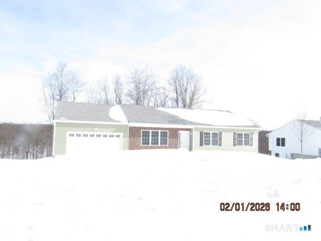 New home under construction.